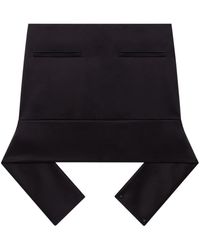 Courreges - Mini-Rok Met Ceintuur - Lyst