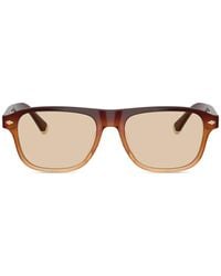 Brunello Cucinelli - Lunettes De Soleil À Monture Rectangulaire - Lyst