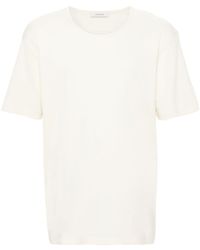 Lemaire - Cotton T-Shirt - Lyst