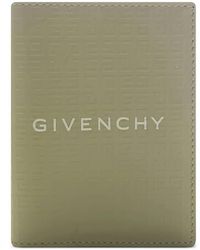 Givenchy - Leren Mini-Pasjeshouder Met 4G-Patroon - Lyst