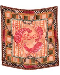 Mantero 1902 - Paisley-Print Silk Scarf - Lyst