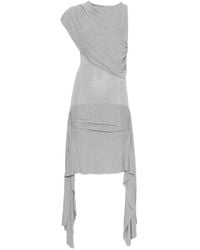GIMAGUAS - Annika Draped Mini Dress - Lyst