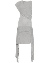 GIMAGUAS - Annika Draped Mini Dress - Lyst
