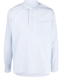 Orlebar Brown - Long-Sleeve Striped Shirt - Lyst