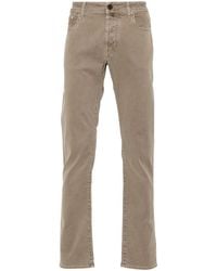 Jacob Cohen - Bard Mid-Rise Straight-Leg Jeans - Lyst