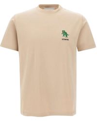 Iceberg - Dinosaur Logo Cotton T-Shirt - Lyst