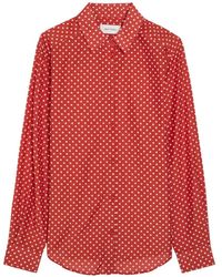 Matteau - Polka-Dot Long-Sleeve Shirt - Lyst