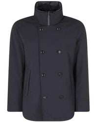 DUNO - Edmund Torano Double-Breasted Padded Jacket - Lyst