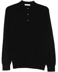 Diktat - Long-Sleeve Polo Shirt - Lyst