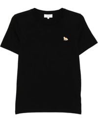 Maison Kitsuné - Baby Fox Cotton T-Shirt - Lyst