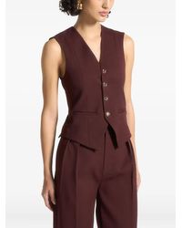 Manière De Voir - Christine Tailored Cinch Waistcoat - Lyst