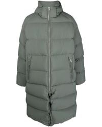 Y-3 - Quilted Parka Coat - Lyst