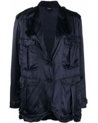 Aspesi - Single-Breasted Tailored Blazer - Lyst