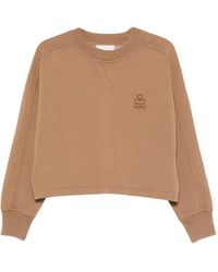 Isabel Marant - Sunny Cotton Sweatshirt - Lyst