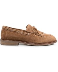 ADRIANNA FERETTI - Fringe-Detail Tassel Loafers - Lyst