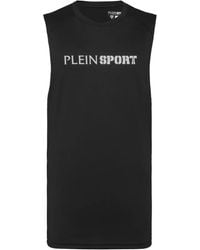 Philipp Plein - Reflective Tank Top Round Neck - Lyst