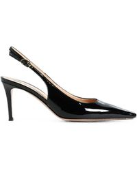 Roberto Festa - Atlante Leather Slingback Heeled Pumps - Lyst
