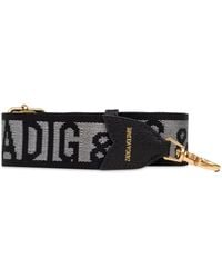Zadig & Voltaire - Logo-Jacquard Shoulder Strap - Lyst