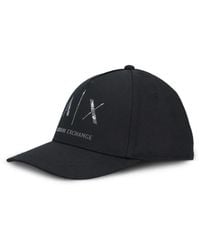 ARMANI EXCHANGE - Logo-Print Baseball Cap - Lyst