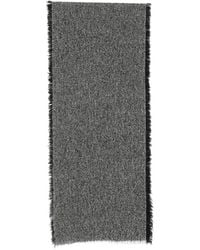 Faliero Sarti - Herringbone-Weave Frayed Scarf - Lyst