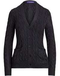 Ralph Lauren - ケーブルニット カーディガン - Lyst