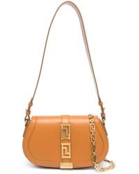 Versace - Greca Goddess Leather Shoulder Bag - Lyst