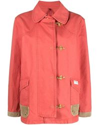 Fay - Cotton Shirt Jacket - Lyst