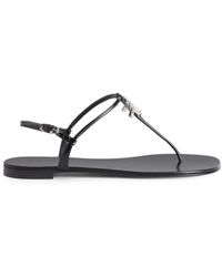 Giuseppe Zanotti - Melissie Thong Leather Sandals - Lyst