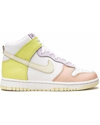 Nike - Dunk High "Lemon Twist" Sneakers - Lyst