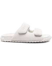 Ash - Twist Slip-On Suede Slide Sandals - Lyst