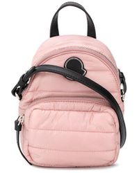Moncler Petit Sac À Dos En Nylon Matelassé "Kilia" - Rose