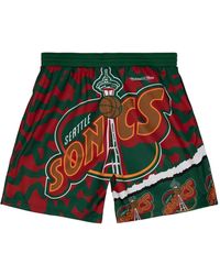 Mitchell & Ness - Jumbotron 2.0 Sublimated Shorts Nba Seattle Supersonics ショートパンツ - Lyst