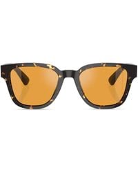 Prada - Tortoiseshell-Effect D-Frame Sunglasses - Lyst