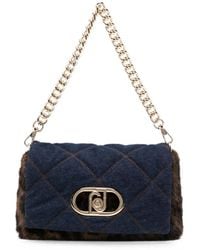Liu Jo - Faux-Fur Shoulder Bag - Lyst