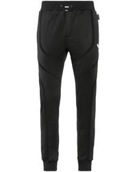 Philipp Plein - Logo-Plaque Track Pants - Lyst