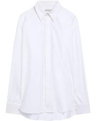 Dries Van Noten - Classic-collar Cotton Shirt - Lyst