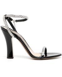 Alexandre Vauthier - Sandalen Mit Kristallen 105Mm - Lyst
