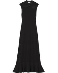 Lanvin - Lace Detail Dress - Lyst