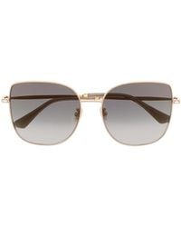Jimmy Choo - Occhiali Da Sole Cat-Eye Oversize - Lyst