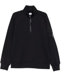 C.P. Company - Sweat Zippé À Détail Lentille Signature - Lyst