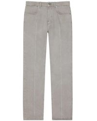 Givenchy - Straight-Fit Logo-Patch Jeans - Lyst