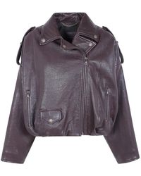Emmeci - Adrian New Zealand Leather Jacket - Lyst