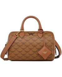 MCM - Small Ella Boston Tote Bag - Lyst