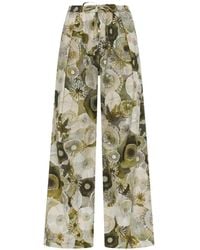 Deha - Floral-Print Trousers - Lyst