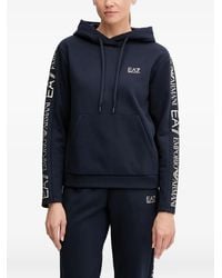 EA7 - Chándal con detalle del logo - Lyst