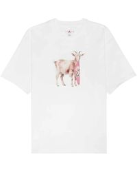 Nike - Camiseta con cabra estampada - Lyst