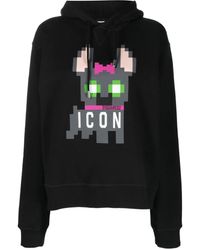 DSquared² - Icon Hilde コットンパーカー - Lyst