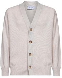 D4.0 - Button-Up V-Neck Cardigan - Lyst