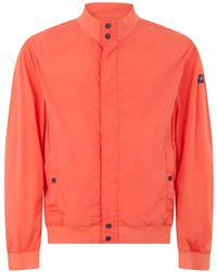 Paul & Shark - Zip-Up Bomber Jacket - Lyst