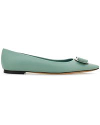 Ferragamo - New Vara Ballerina's Met Strik - Lyst